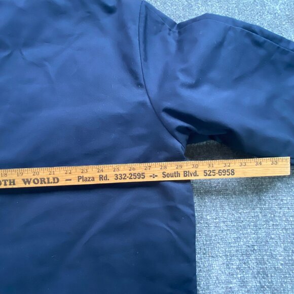 VTG Cintas Work Jacket Mens 2XL‎ Navy Mickey American Truetzschler Patch Quilted - Picture 14 of 14